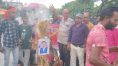 BJP worker stages protest against MP Subhas Sarkar | Sangbad Pratidin