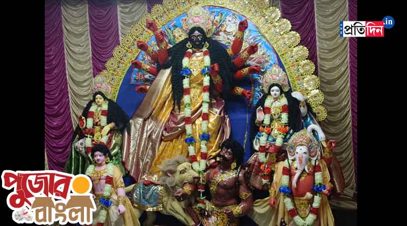 Durga Puja 2023: Black Durga Puja Started at Bhattacharya Bari of Canning | Sangbad Pratidin