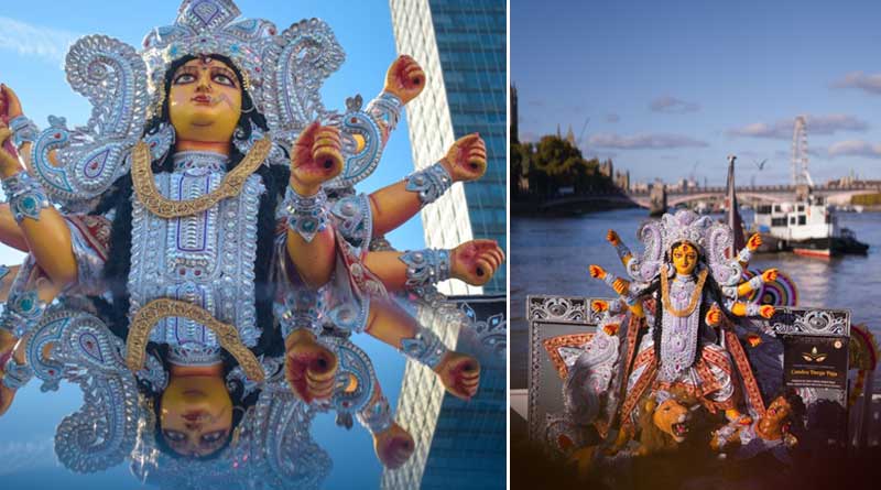 Probashe Durga Puja: Camden all set to celebrate Durga Puja 2023 with special attraction | Sangbad Pratidin