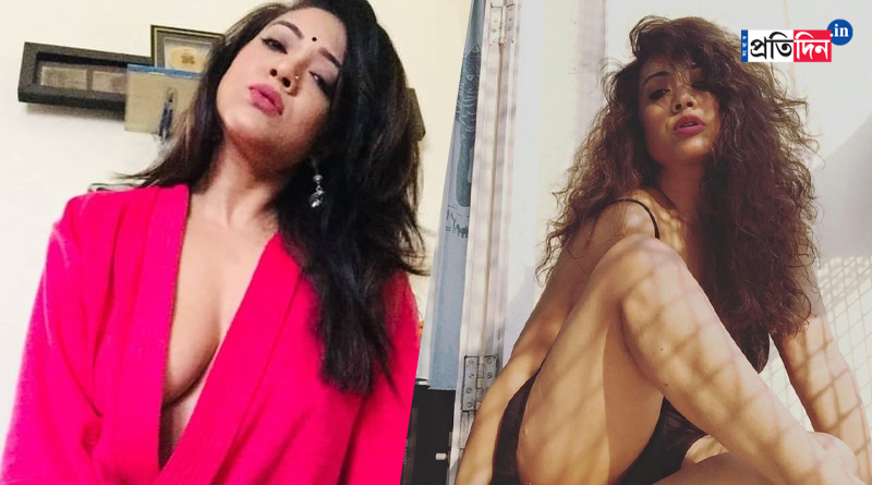 উন্মুক্ত শরীরে আলো-ছায়ার খেলা, বোল্ড ‘ঋ’ ছ্যাঁকা দিচ্ছেন সোশাল মিডিয়ায়