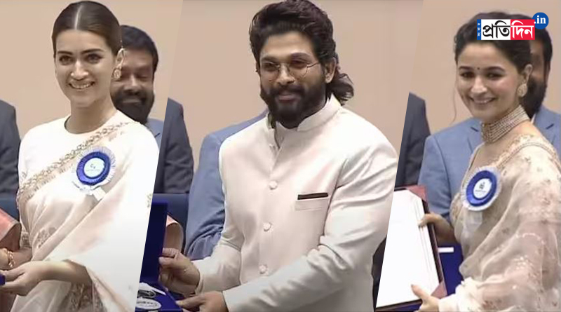 আলিয়া-কৃতী-আল্লু অর্জুনদের হাতে উঠল জাতীয় পুরস্কার, রাজধানীতে চাঁদের হাট
