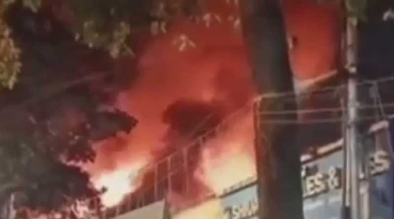 Massive fire engulfs jute mill at Howrah resulted huge loss | Sangbad Pratidin