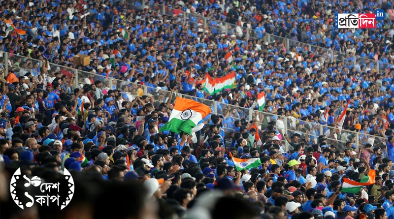 Cricket World Cup 2023: ‘মনে হচ্ছে দ্বিপাক্ষিক সিরিজ খেলছি’, আহমেদাবাদের নীল সমুদ্রে ডুবে বিসিসিআইকে বিঁধল পাকিস্তান