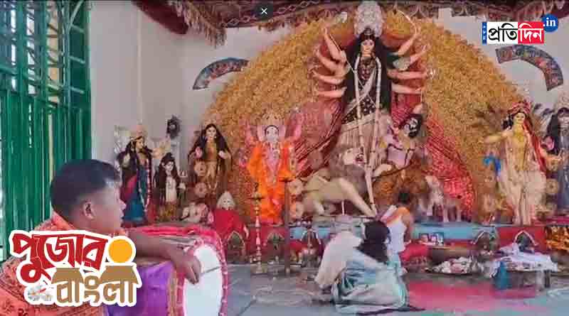 The Durga puja from Jalpaiguri is unique in nature | Sangbad Pratidin