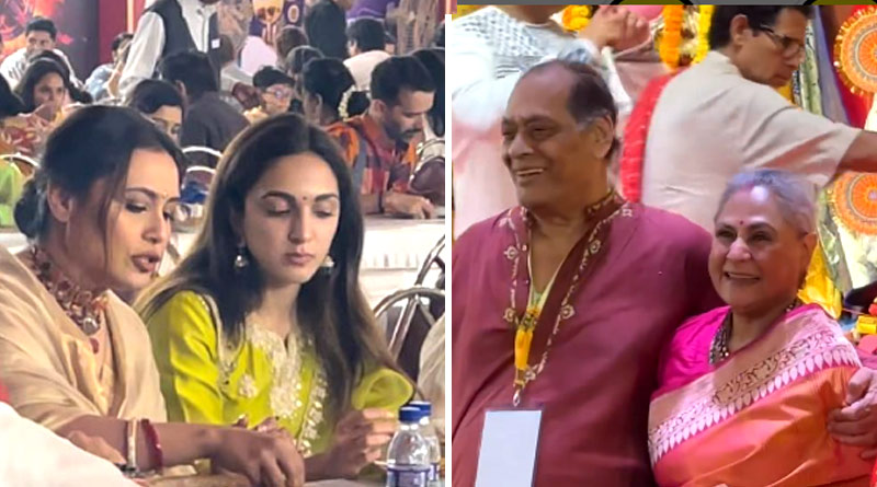 Celebrity Der Durga Puja: Jaya Bachchan, Rani Mukherjee, Kiara Advani celebrates Puja | Sangbad Pratidin