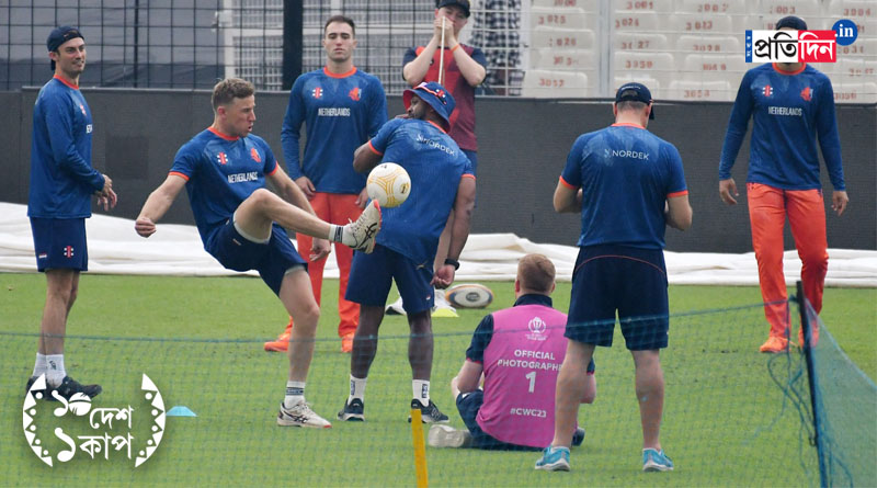 ODI World Cup 2023: ইডেনে আজ ডাচ সমর্থনের পতাকাবাহক এক বঙ্গসন্তান