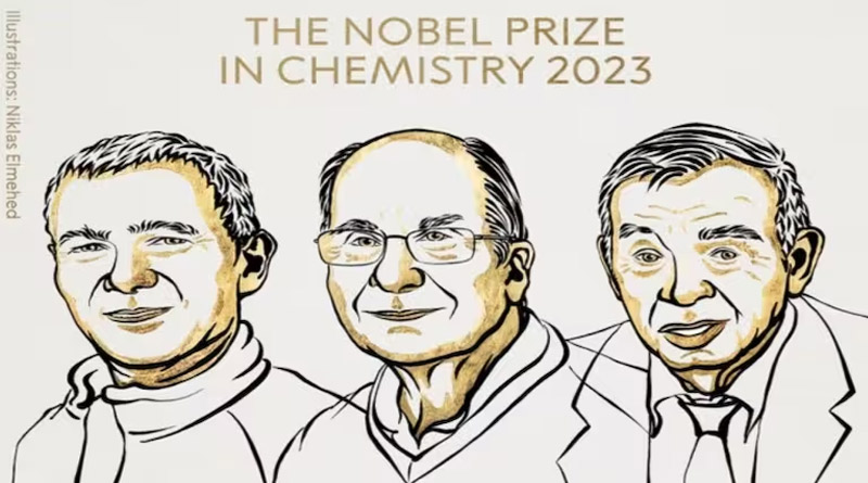 Nobel Prize 2023: in Chemistry winners are Moungi G. Bawendi, Louis E. Brus, Alexei I. Ekimov। Sangbad Pratidin