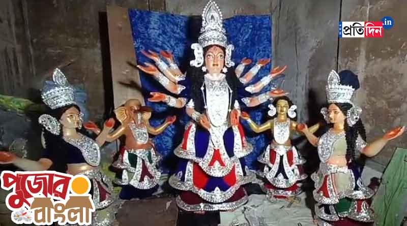 Durga Puja News 2023: Durga idol made of 55kg silver to installed at pandal in Tripura । Sangbad Pratidin