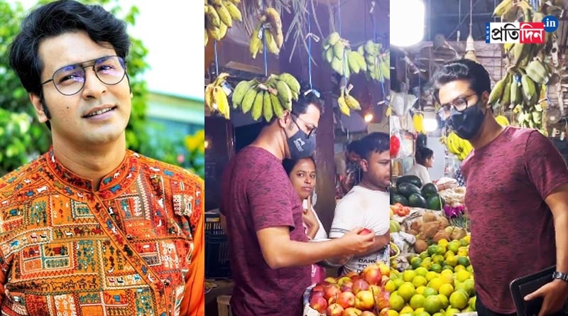 Laxmi Puja 2023: Anirban Bhattacharya doing puja shopping | Sangbad Pratidin