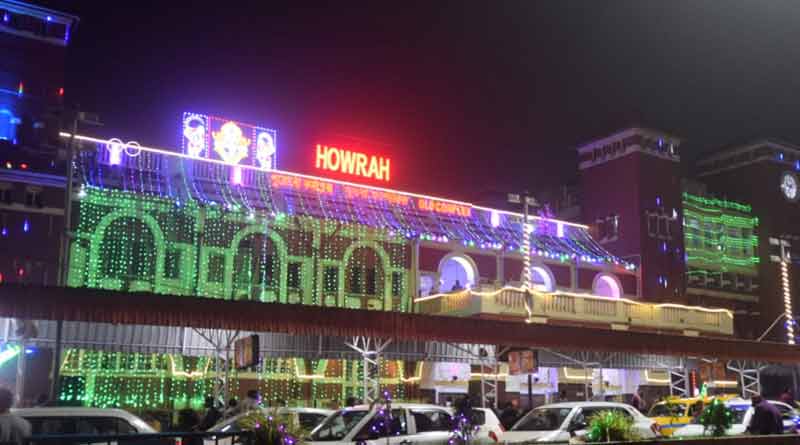 Eastern Railway sounds high alert in Howarh and Sealdah station due to Durga Puja। Sangbad Pratidin