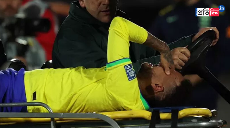 Neymar is set for a lengthy spell on the sidelines following his injury against Uruguay । Sangbad Pratidin