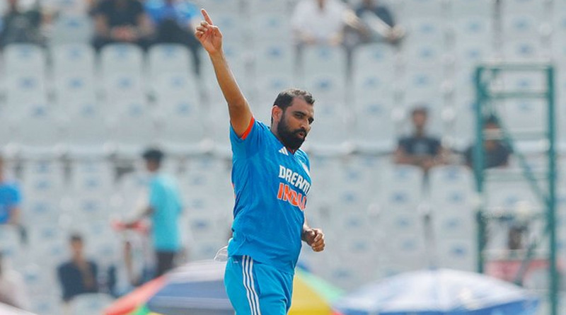 New Zealand restricted to after Mohammad Shami takes 5 wicket haul