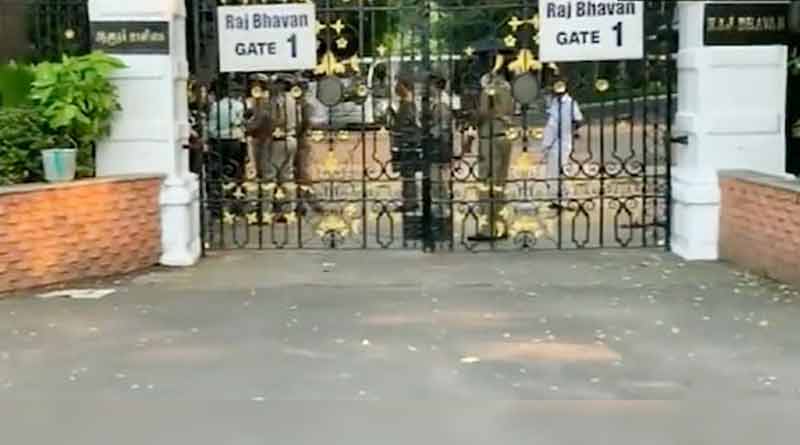 Petrol bomb threw at Tamil Nadu Governor's house। Sangbad Pratidin