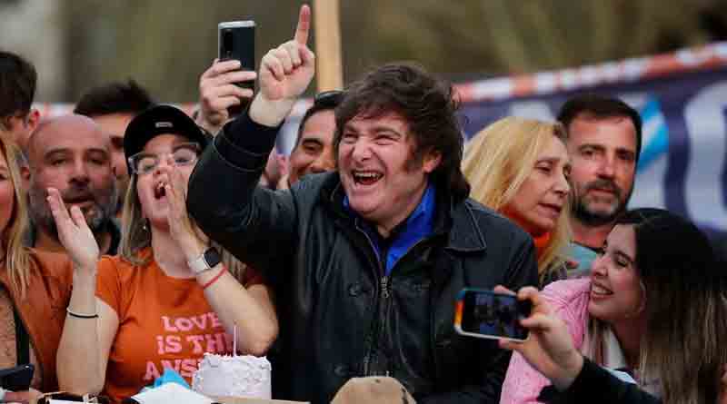 'El Loco' Javier Milei becomes president of Argentina | Sangbad Pratidin