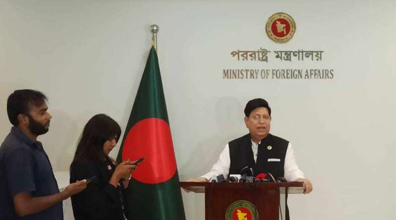 Bangladesh minister Abdul Momen strengths US visa ban on the people who oppose fair election | Sangbad Pratidin