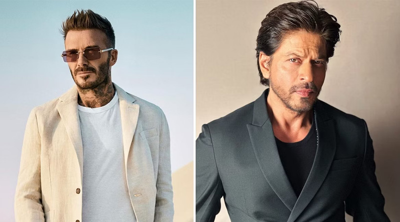 David Beckham Praise Shahrukh Khan for his hospitality| Sangbad Pratidin
