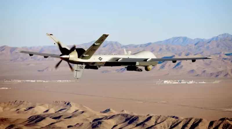 US military drone shot down by Yemen's Houthis। Sangbad Pratidin