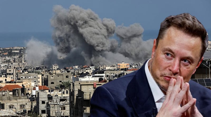 Elon Musk's X to donate ad revenue to war-torn Gaza। Sangbad Pratidin
