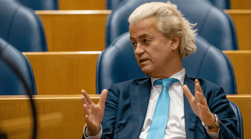 Controversy raged around a unverified video of Geert Wilders। Sangbad Pratidin