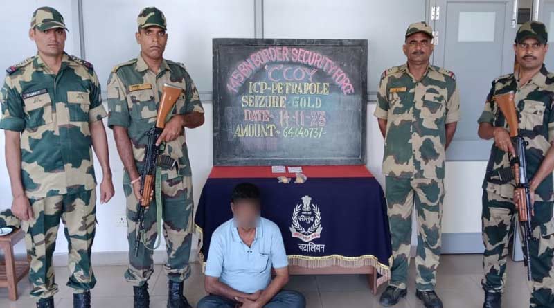 মলদ্বারে লুকিয়ে সোনা পাচার! পেট্রাপোল থেকে তামিলনাড়ুর ব্যক্তিকে হাতেনাতে ধরল BSF