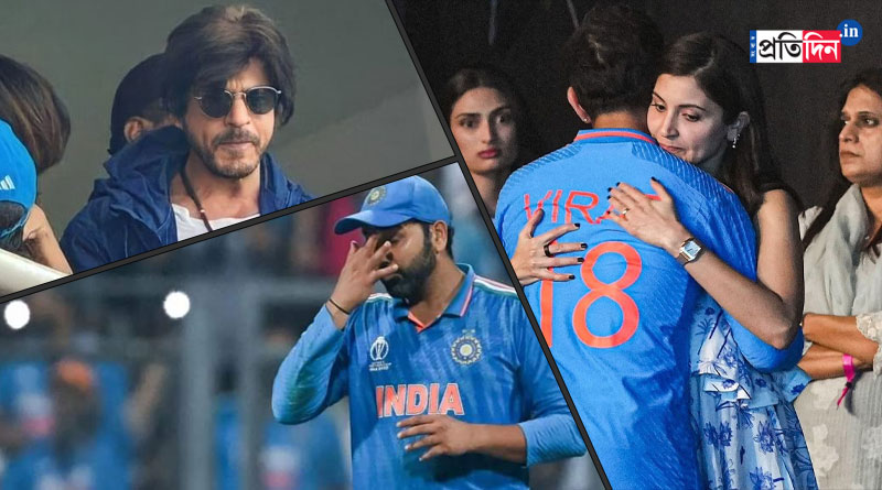 ICC ODI World Cup 2023: SRK message for India after loss, Anushka Sharma consoles Virat Kohli। Sangbad Pratidin