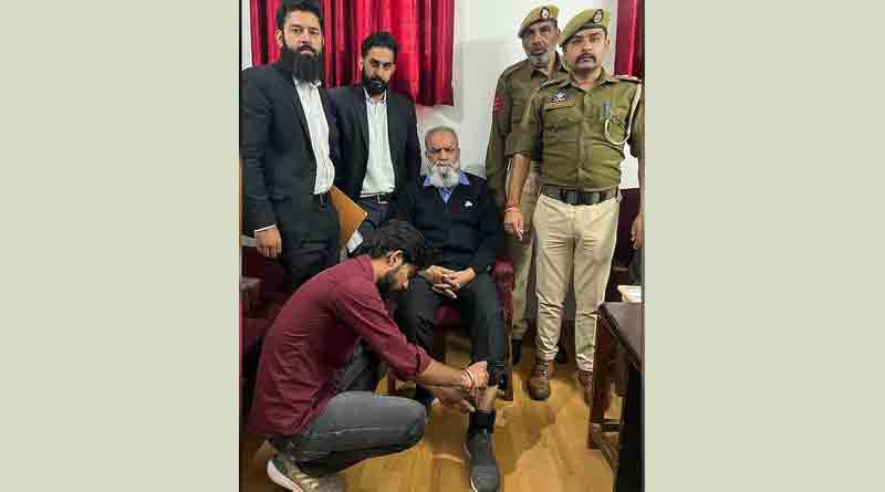 Kashmir Police introduced GPS Anklets to monitor terror accused Out On Bail | Sangbad Pratidin