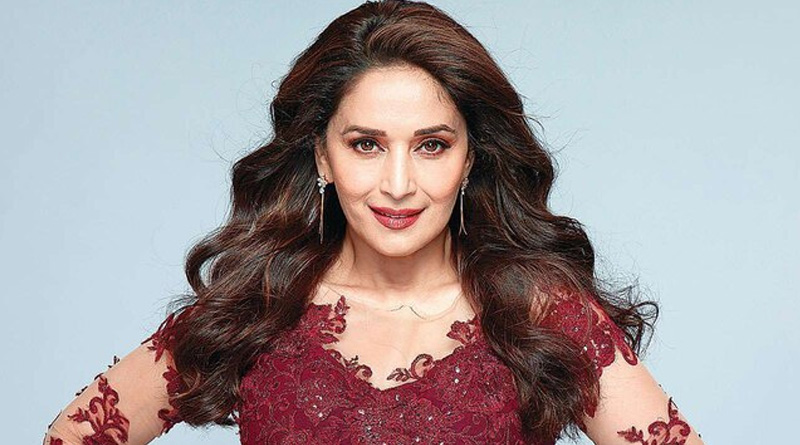 Madhuri Dixit’s Hair Caught Fire On Diwali Making The Actress Go Bald, an old interview goes viral| Sangbad Pratidin