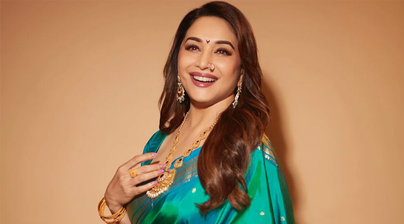 Madhuri Dixit gets emotional as she gets honoured with special recognition for contribution to Indian Cinema| Sangbad