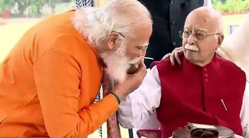 PM Modi greet LK Advani on his 96th Birthday | Sangbad Pratidin