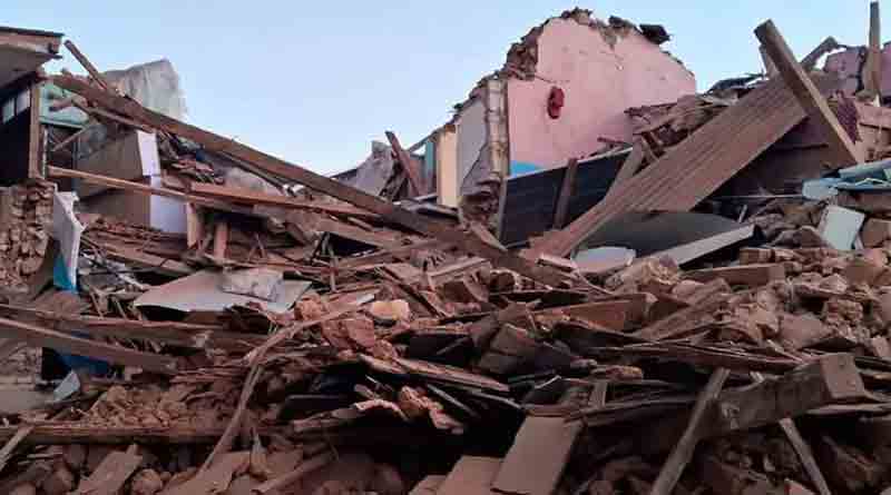 Again Earthquake shook Nepal | Sangbad Pratidin