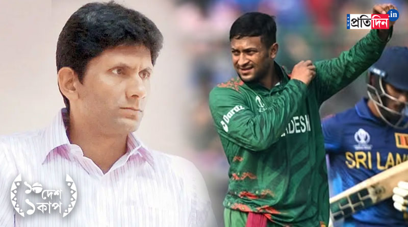 ODI World Cup 2023: Former Indian fast bowler Venkatesh Prasad has criticized Bangladesh captain Shakib Al Hasan । Sangbad Pratidin