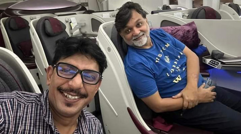 সৃজিতের সঙ্গী চঞ্চল, বিমানে চড়ে কোথায় চললেন দুজনে?