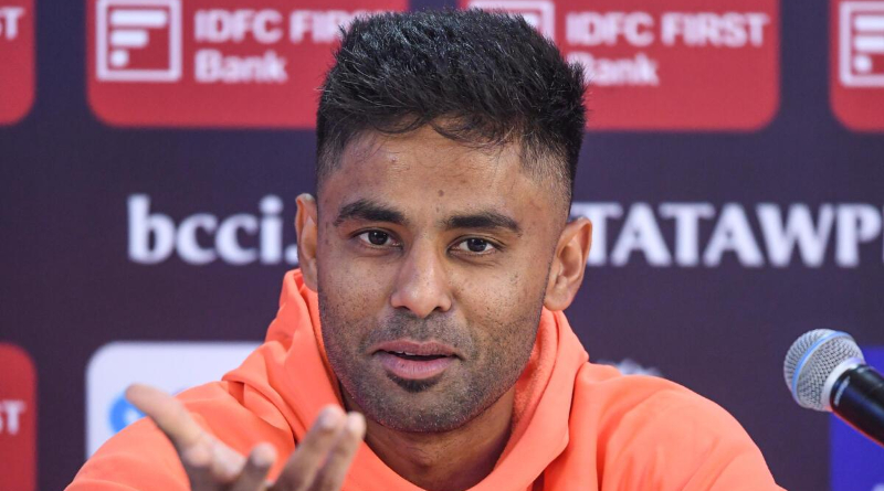 IND vs AUS: Suryakumar Yadav surprised as only 2 attend press conference in Vizag। Sangbad Pratidin