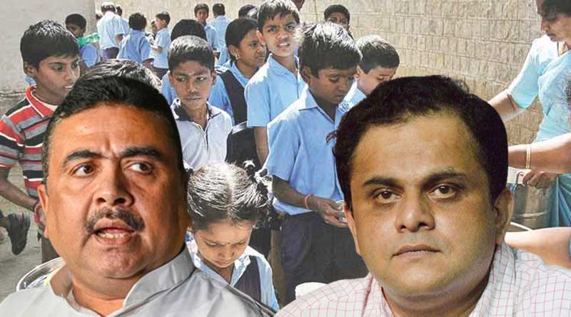 মিড ডে মিলে ‘দুর্নীতি’র তদন্তে CBI দাবি শুভেন্দুর, পালটা ব্রাত্যর