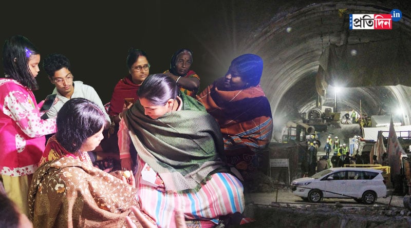 2 Bengal labours rescued from Uttarakhand Tunnel | Sangbad Pratidin