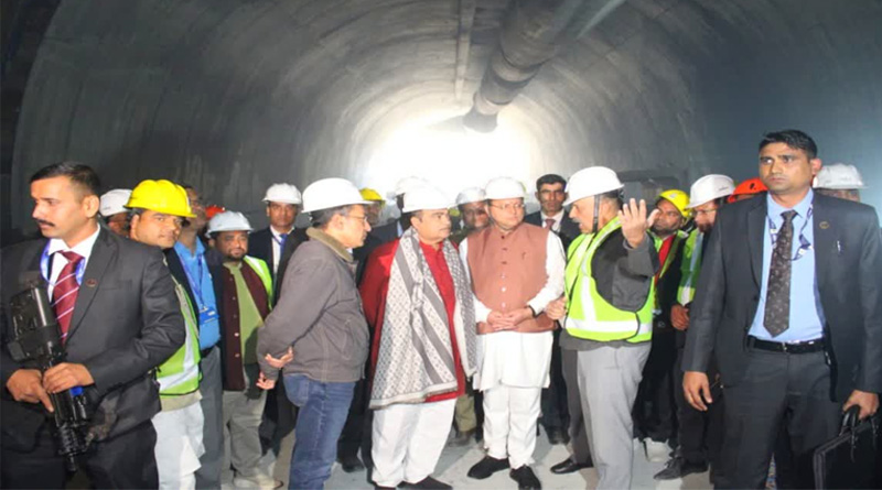Can reach workers in 2 days if...' Nitin Gadkari says about Uttarkashi tunnel rescue | Sangbad Pratidin
