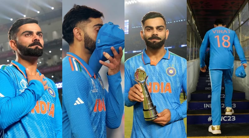 ICC ODI World Cup 2023: Blink and you’ll miss Ravi Shastri’s split-second salute to Virat Kohli amid World Cup heartache। Sangbad Pratidin