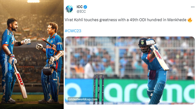 ODI World Cup 2023: ICC made a big mistake while wishing Virat Kohli | Sangbad Pratidin