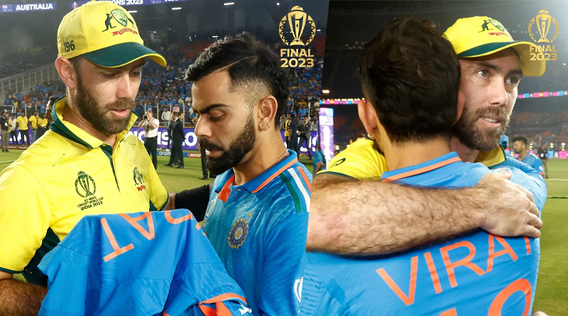 ICC World Cup 2023: Virat Kohli gifts his signed jersey to Glenn Maxwell | Sangbad Pratidin