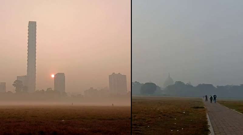 WB Weather Update: Temperature drops all over WB, mist at Kolkata | Sangbad Pratidin