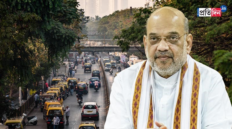 Police ready to deal with traffic jam due to Amit Shah's meeting | Sangbad Pratidin