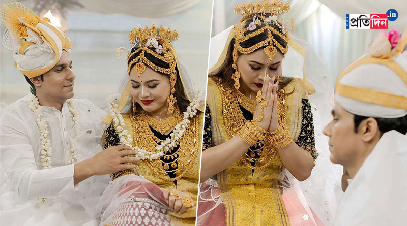 Randeep Hooda, Lin Laishram share first wedding pics from traditional Meitei ceremony | Sangbad Pratidin