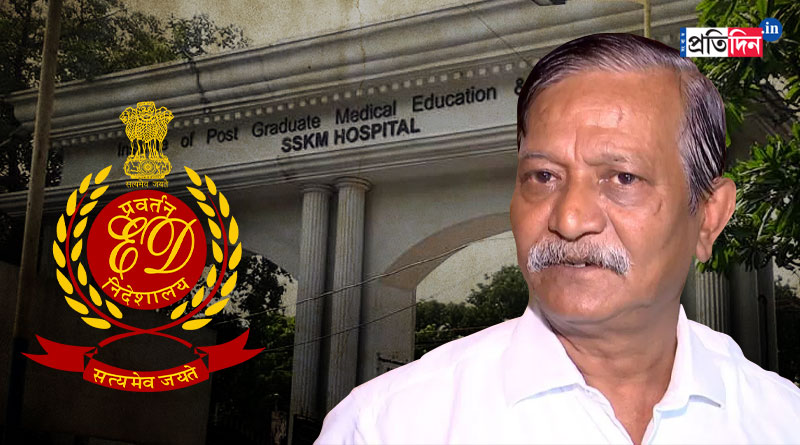 ED visits SSKM to enquire about health of Kalighater Kaku । Sangbad Pratidin