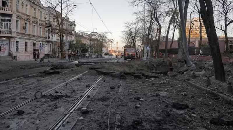 Russia strikes Ukraine's Odesa, damaged museum। Sangbad Pratidin