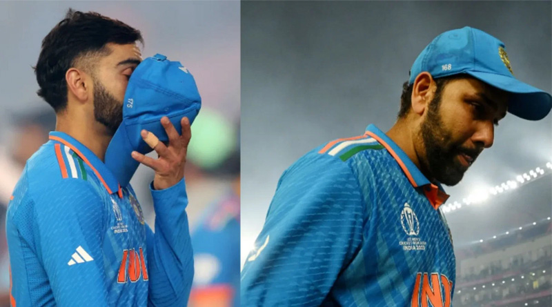 Virat Kohli and Rohit Sharma cried after World Cup final loss | Sangbad Pratidin