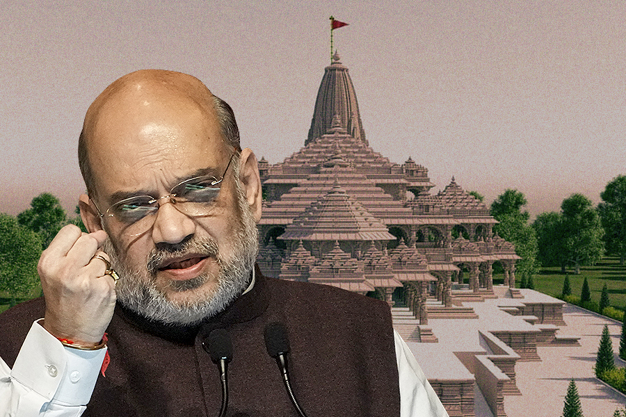 রামই ভরসা! ভোটের আগে বেশি করে রাম মন্দিরের প্রচার, সোশাল মিডিয়া কর্মীদের নির্দেশ শাহর