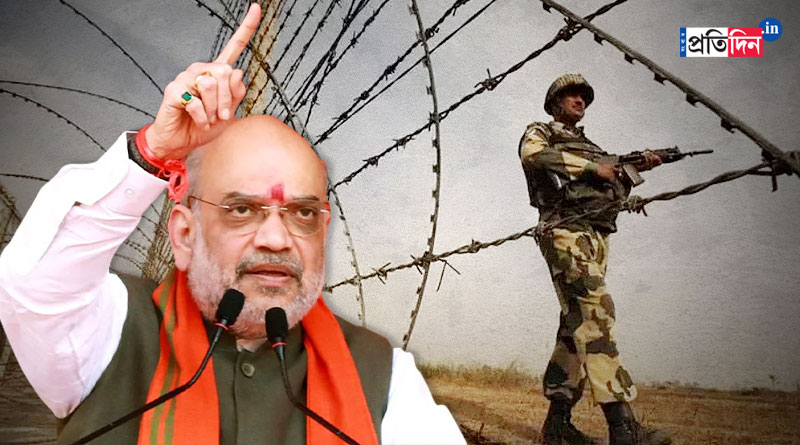 Amit Shah assures to secure Pakistan and Bangladesh border completely within 2 years | Sangbad Pratidin