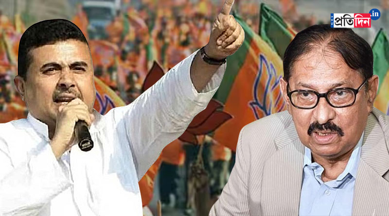 Bengal LoP Suvendu Adhikari calls for celebration of BJP victory at WB Assembly । Sangbad Pratidin