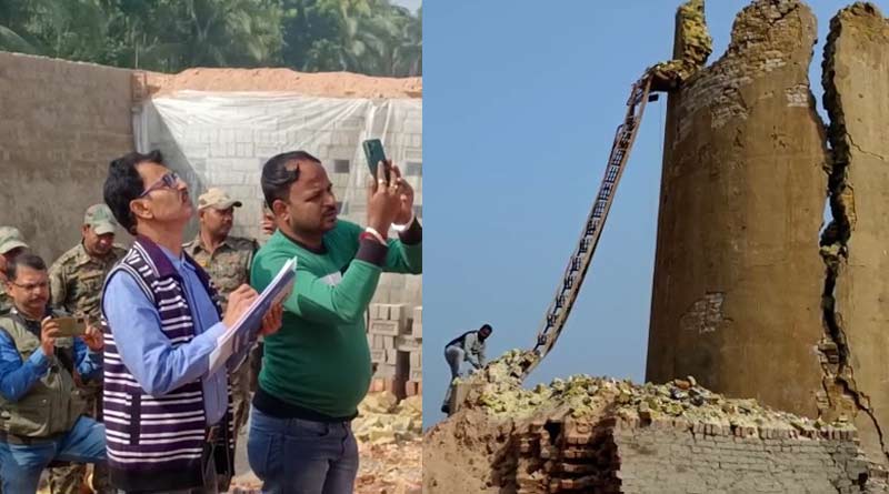 Explosive stored at chimney in Basirhat, locals say to investigators | Sangbad Pratidin