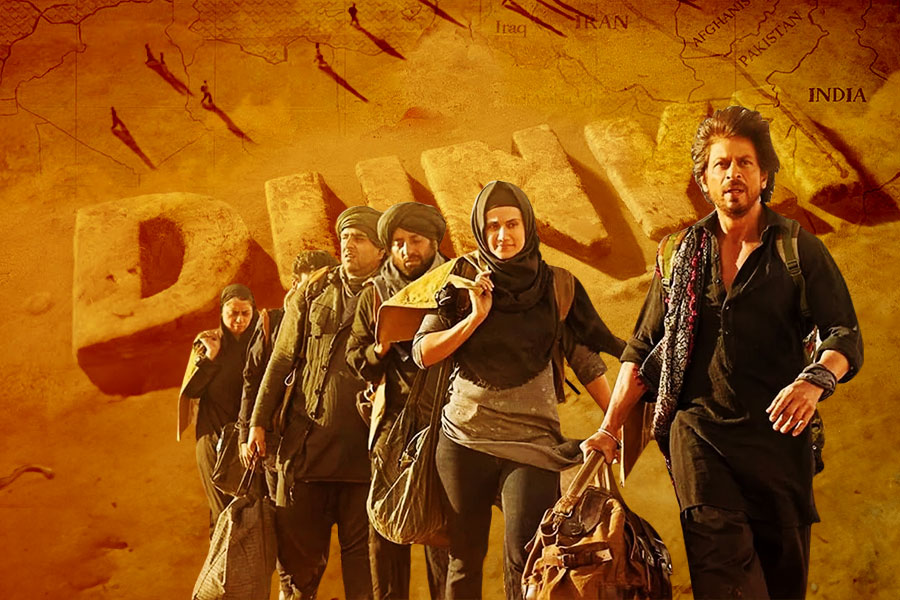 Film review of Shah Rukh Khan starrer movie Dunki। Sangbad Pratidin